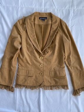 Vintage Y2K Camel Corduroy Jacket